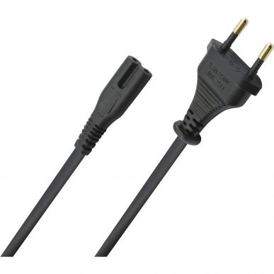 Силовой аудио кабель Oehlbach PERFORMANCE Powercord C7 1,5m, black, D1C17046